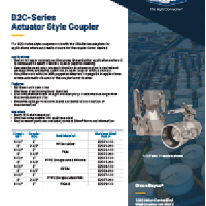 D2C Actuator Style Coupler