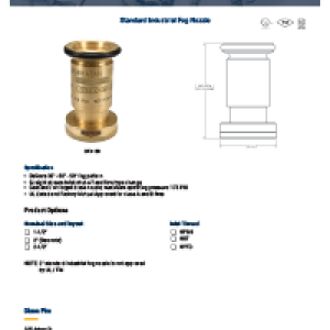 Standard Industrial Fog Nozzle