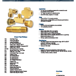 Brass Pipe Fittings