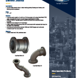 Cap Seal Swivel Joints