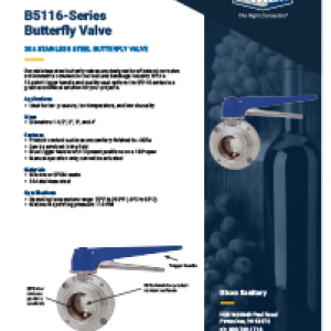 B5116-Series Butterfly Valves