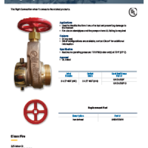 Single Hydrant Gate Valve