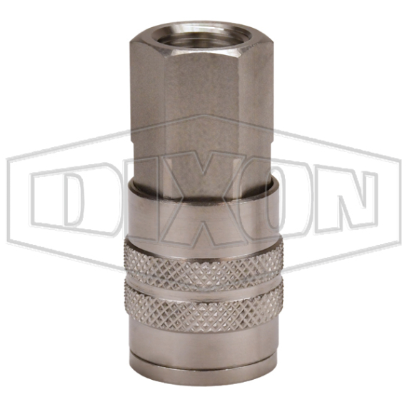 F-Series Pneumatic Manual Female Threaded Coupler