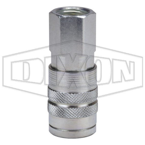 F-Series Pneumatic Manual Female Threaded Coupler