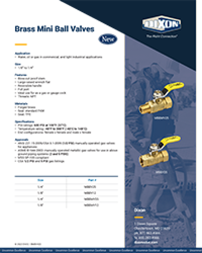 Brass Mini Ball Valves
