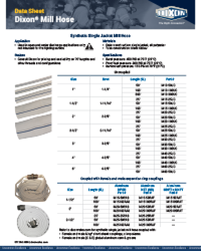 Dixon® Mill Hose