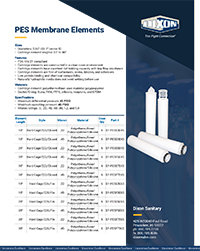 PES Membrane Elements